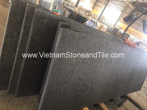 Đen <span class=keywords><strong>grey</strong></span> đánh bóng đá Bazan tấm từ Việt Nam tự nhiên bề mặt kết thúc gạch khối hình thức cho các ứng dụng ngoài trời - Product Image 4