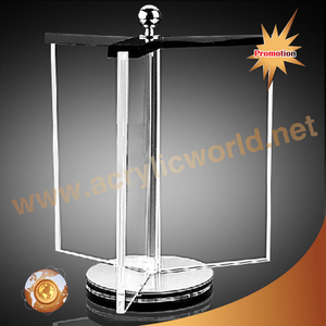 Soporte de menú acrílico, estante de señal de menú de 3 caras - Product Image 5