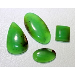 พลอยคริโซเพรสธรรมชาติอัญมณีสีเขียวเจียระไนแบบหลวมสำหรับการทำเครื่องประดับ - Product Image 2
