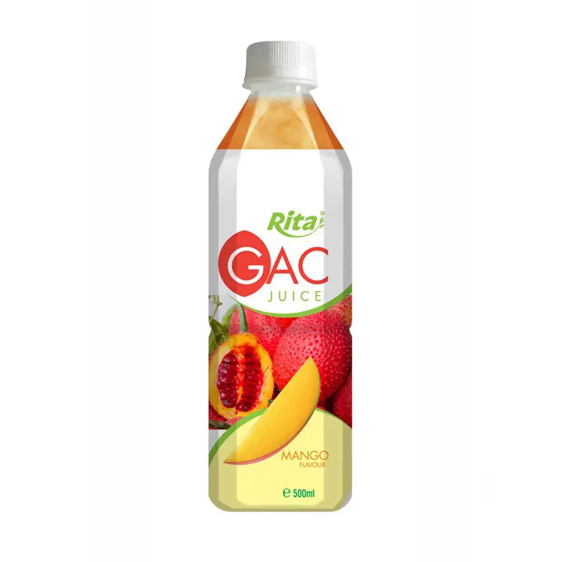 500ミリリットルPetボトルMango Flavour Gac Fruit Juice