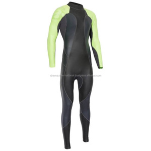 Shemax 2023 personalizado al por mayor traje de neopreno para hombre de alta calidad Venta caliente Unisex de talla grande transpirable impermeable negro verde 5mm impreso - Product Image 1