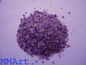 Cena brillante amatista pulida pequeños guijarros y gravas piedra natural de estilo moderno para uso interior y aplicación de astrología - Product Image 4