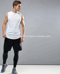 ขายส่งที่กําหนดเองผ้าฝ้ายStringerเสื้อกั๊กฟิตเนสSingletออกกําลังกายกล้ามเนื้อเพาะกายStreetสไตล์BreathableTank Topฤดูร้อน - Product Image 4