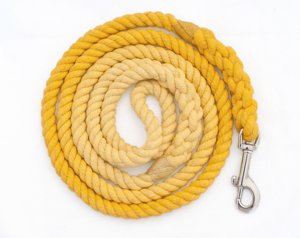 Handmade Cotton <b>Dog</b> Rope Leash With Silver <b>Hook</b> Hands Natural Die for Rope <b>Dog</b> Leash Hand Dyed <b>Dog</b> Rope Leash - Product Image 1