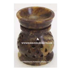 Soapstone Aroma <b>Oil</b> Hand carved <b>Burners</b> - Product Image 1