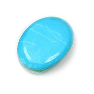 Alta calidad turquesa howlita joyería ovalada colgante piedra cabujón joyería piedra Natural curación cristal piedras preciosas mayorista - Product Image 2