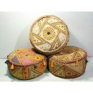 Grande pochette de sol brodée à la main, style indien Vintage, décoration de salon, miroir, méditation, grande taille, nouvel arrivage, 2022 - Product Image 1