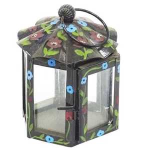 Linterna de vela de filigrana con cristal para decoración de hogar y Navidad, nuevo diseño, hermoso - Product Image 4