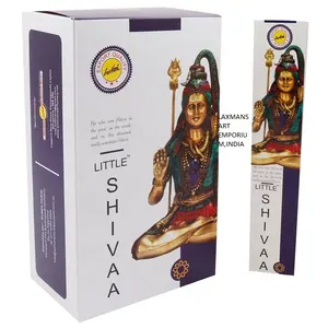 Nouveau paquet de 15 g de bâtons d'encens parfumés Little Shiva de marque Sreevani fournisseur en gros de l'Inde
