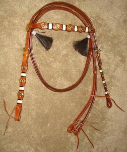 Bride de cheval respirante personnalisable avec tressage et logo pour la course et l'équitation Halter équestre - Product Image 2