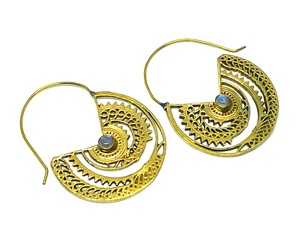 Antiguo gitano indio Tribal étnico aro colgante Mandala pendientes nuevo diseño estilo bohemio para mujeres - Product Image 2