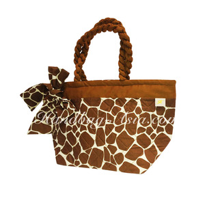 Màu Kem Và Màu Xanh Hải Quân Mô Hình Tên Lửa Chần Bông Vai Túi Xách Từ Thái Lan - Product Image 3