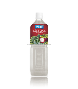 Jus de fruits et légumes à la saveur d'ananas et d'aloe vera, bouteille PET de 1 L, certifié HACCP ISO Gap pour une hydratation saine - Product Image 3