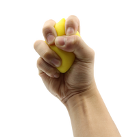 Pelota de Ejercicio para Manos ALLWINWIN HEB03 - Limón TPR Terapia Antiestrés para Apretar
