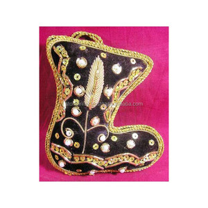 Gorgeous Design Hand Embroidery Christmas Hanging Product - Product Image 1
