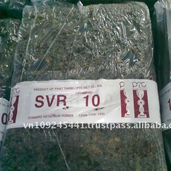 SVR 10 Direct Factory in VN EXPORT Production RAW Material BEST PACKAGED BALE Wood ORO COMPANY Production Trading CO.,LTD