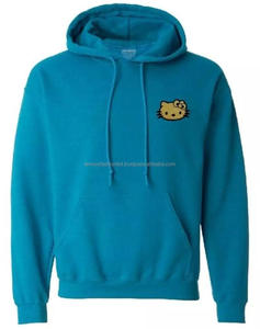 Sweat-shirts oversize imprimés personnalisés de haute qualité, poids lourd, 100% coton, logo frontal, vêtements de rue pour femmes, mode BD - Product Image 2