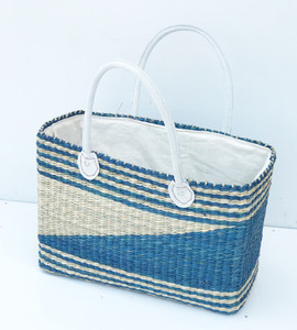 Bolsos de paja para mujer, bolso de paja de diseño, hecho a mano, tejido, compra en gran cantidad - Product Image 5