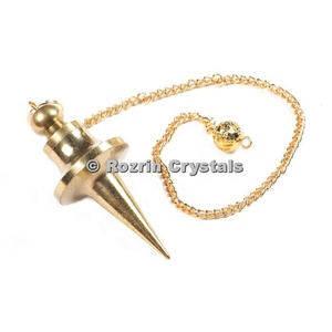 Péndulos de punta afilada de latón a la venta | Comprar péndulos de punta afilada de latón en línea - Product Image 1