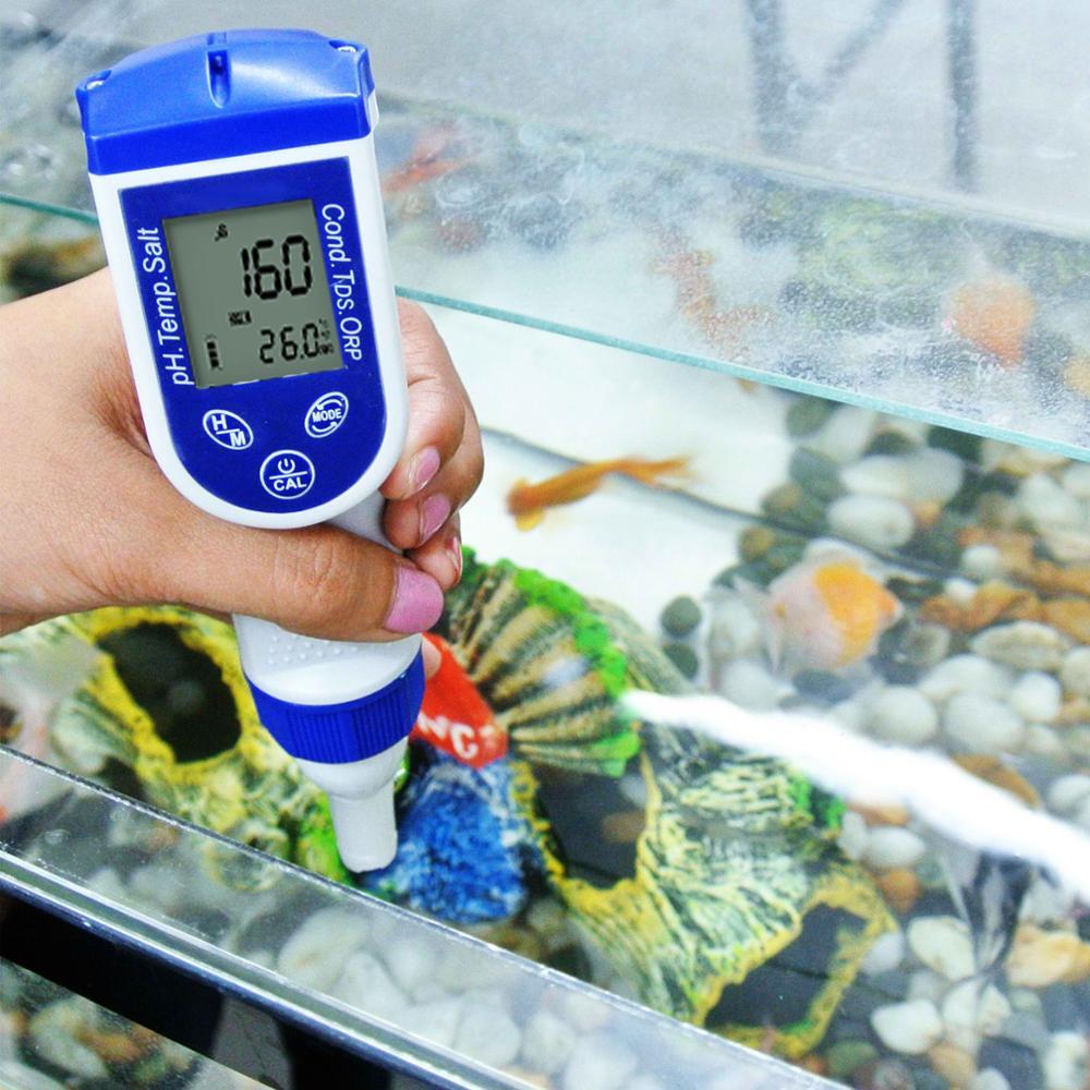 Testeur Salinité Piscine Testeur Eau 5 En 1 Numérique - PH/TDS/EC/Salinité/Température - Piscine Aquarium Hydroponie Brassage Testeur Eau Numérique 5 En 1 PH TDS Testeur Salinité Piscine Testeur Eau 5 En 1 Numérique - PH/TDS/EC/Salinité/Température - Piscine Aquarium Hydroponie Brassage Testeur Eau Numérique 5 En 1 PH TDS