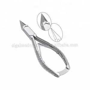 Nuovo di alta qualità in acciaio inox manicure chiodo dritto tagliatore per finger toe unghie taglierina