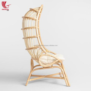 HOT TREND Eco-Friendly <b>Storage</b> Basket <b>Cushion</b> Swivel Standing Egg Shape Nature Elegant Colors Fashionable Design Customizable - Product Image 3