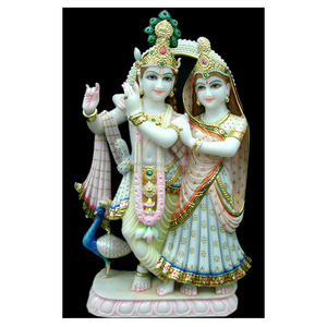 Mármol Krishna Radha Jugal Jodi estatua - Product Image 1