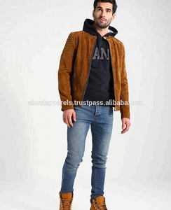 Top Modern Design <b>Leather</b> <b>Shirt</b> & Jackets for Men <b>Leather</b> Arm Sleeves Breathable Suede <b>Leather</b> Jackets - Product Image 2