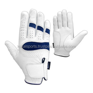 Gants de golf sur mesure / Gants de golf de qualité supérieure Broderie Amélioration de l'adhérence Cuir Cabretta KS-3100 500 pièces S~XXXL KOKAL Blanc PK - Product Image 1
