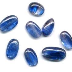 Worry Pierre Kyanite Naturelle Pouce Pierre Gemme Cabochon Lâche - Product Image 2