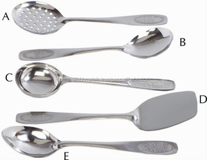 ทัพพีสแตนเลสสตีลเครื่องมือภาชนะโลหะ - Product Image 6