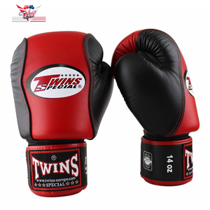 Profesional de guantes de boxeo del cuero genuino diseño su propio guantes de boxeo - Product Image 5