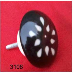 Perillas de cerámica coloridas hechas a mano para puerta, pomos de armario y perillas vintage - Product Image 2