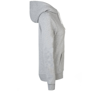 2025 gros femmes sweat à capuche en coton personnalisé doublé solide couleur unie décontracté col tricoté bas quantité minimale de commande - Product Image 6