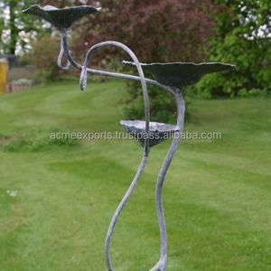 <b>Bird</b> Feeder Stake Ornaments Metal <b>Decorative</b> Garden <b>Bird</b> Bath - Product Image 1