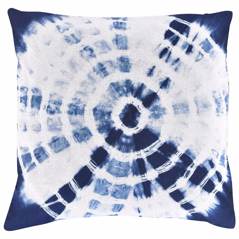 Tie Dye Cushion Cover Handmade Shibori Pillow Case Home Decorative Pillow Cover Indian Hand Dyed Square Cushion Case