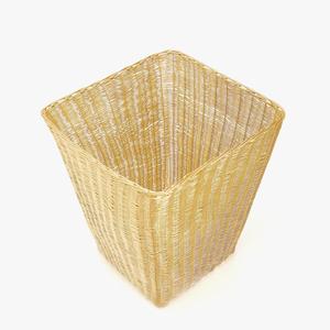 Panier de rangement tissé naturel Organisateur élégant et durable pour la maison ou le bureau - Product Image 3