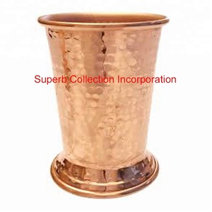 Cuivre martelé Julep Glass Home Bar Hotels Resort Restaurant d'occasion Julep Cup d'occasion - Product Image 2