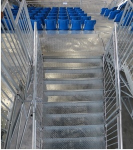 Escaleras de acero galvanizado y acceso modular temporal - Product Image 1