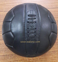 Ballon de football en cuir rétro 1950, ballon de rugby style ancien, ballon de football en cuir antique, ballon de handball, ballon de football américain, ballons de basket-ball