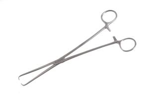 Pinzas de tenáculo Pozzi, pinzas uterinas Collin, instrumentos de ginecología rectos de 25cm, calidad alemana Mahersi - Product Image 5