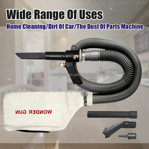 Pistola de limpieza de aire de cambio rápido con funciones de vacío y soplado Diseño de cuerpo de metal - Product Image 3