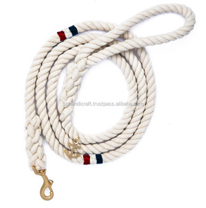Handmade Creations COTTON ROPE DOG LEASH and <b>COLLAR</b> HANDMADE NAUTICAL ROPE DOG LEASH and <b>COLLAR</b> - Product Image 1