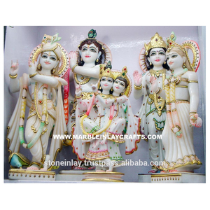 Statue indienne en sorcellerie, 1 pièce, dieu Radha krshna - Product Image 1