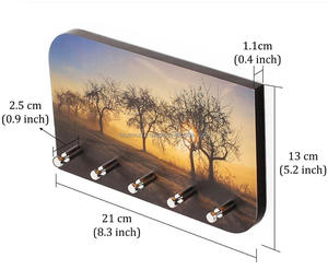 Wall Mount <b>Key</b> Holder Rack And Organiser - Product Image 4