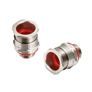 Prensaestopas de metal con logotipo personalizado de alta calidad, prensaestopas doble al mejor precio - Product Image 1