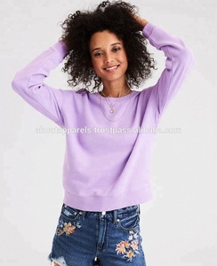 Sweat-shirt en molleton mi-ouvert, nouvelle arrivée 2026, broderie personnalisée, respirant, %coton, pour femmes - Product Image 2