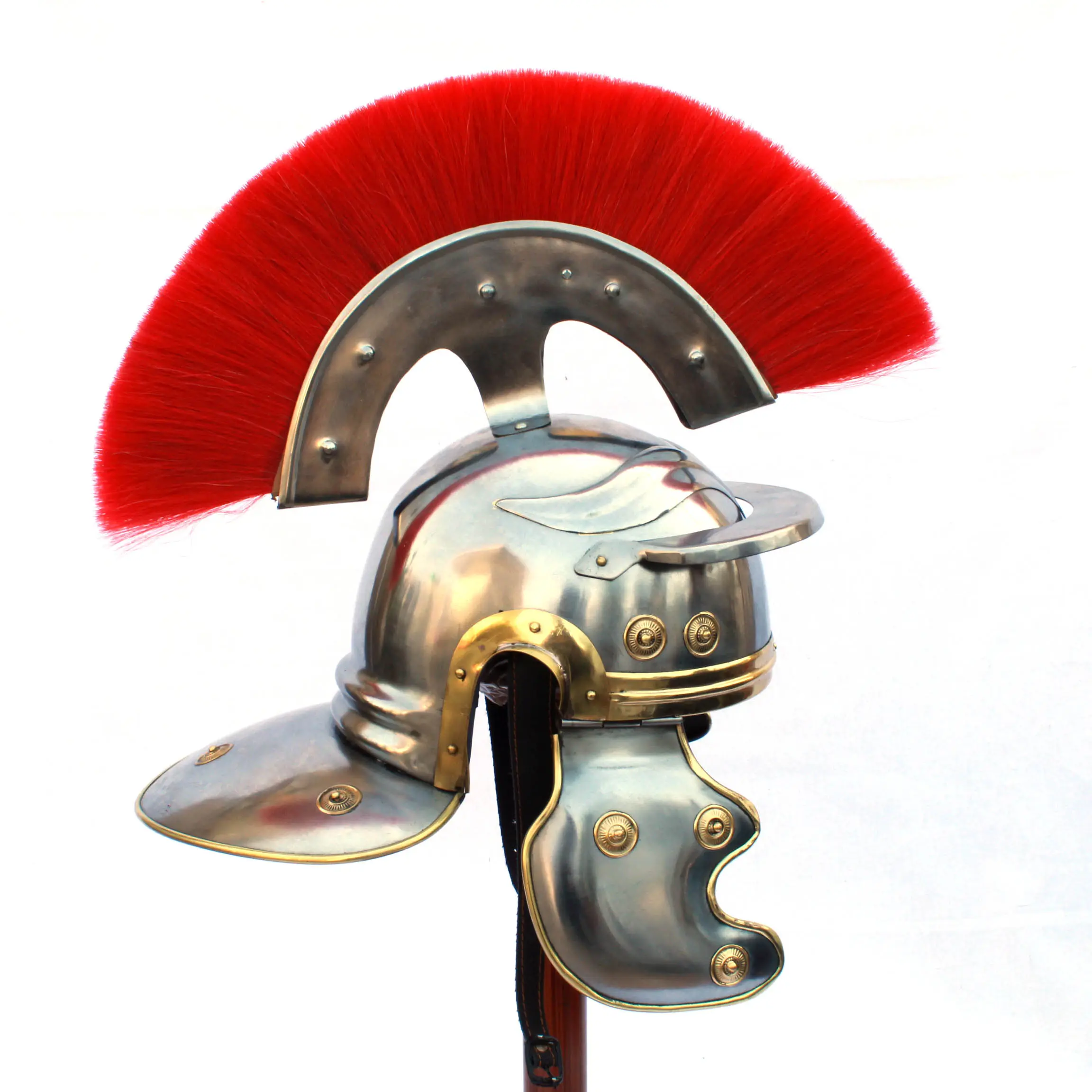 Casco romano de centurión antiguo de la guerra Medieval, gran calidad, venta, SAIWH921