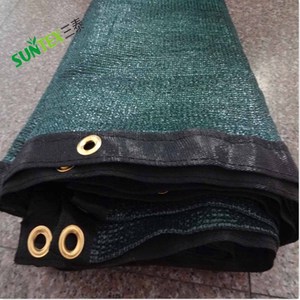 2*20M verde oscuro HDPE pista de tenis parabrisas 140gsm 150gsm Protección de Privacidad valla <span class=keywords><strong>malla</strong></span> - Product Image 2