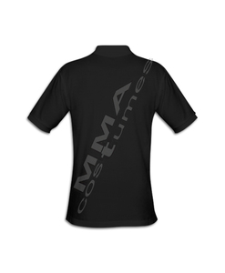 Chemise Homme Noire XL 100% Coton Anti-Plis Manches Courtes Tricotée de Haute Qualité pour Tenue Décontractée avec Logo Personnalisé Imprimé Couleur Unie - Product Image 2